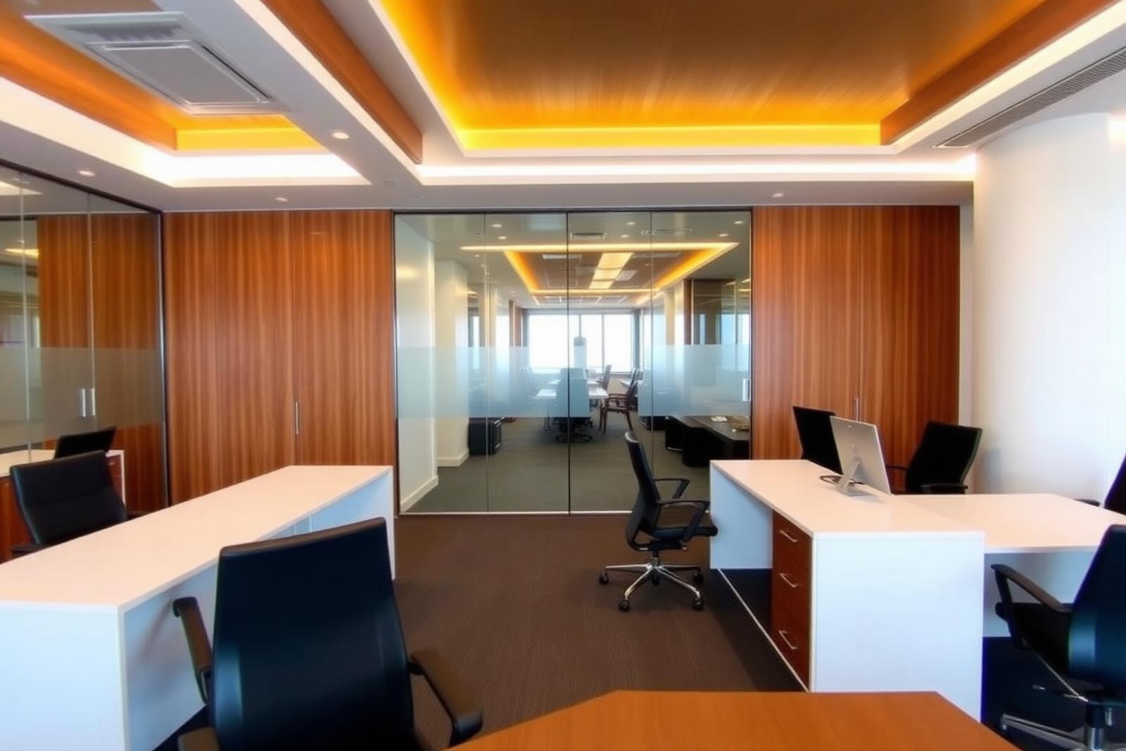 Office & Commercial Interiors in Visakhapatnam by MM Interiors Vizag