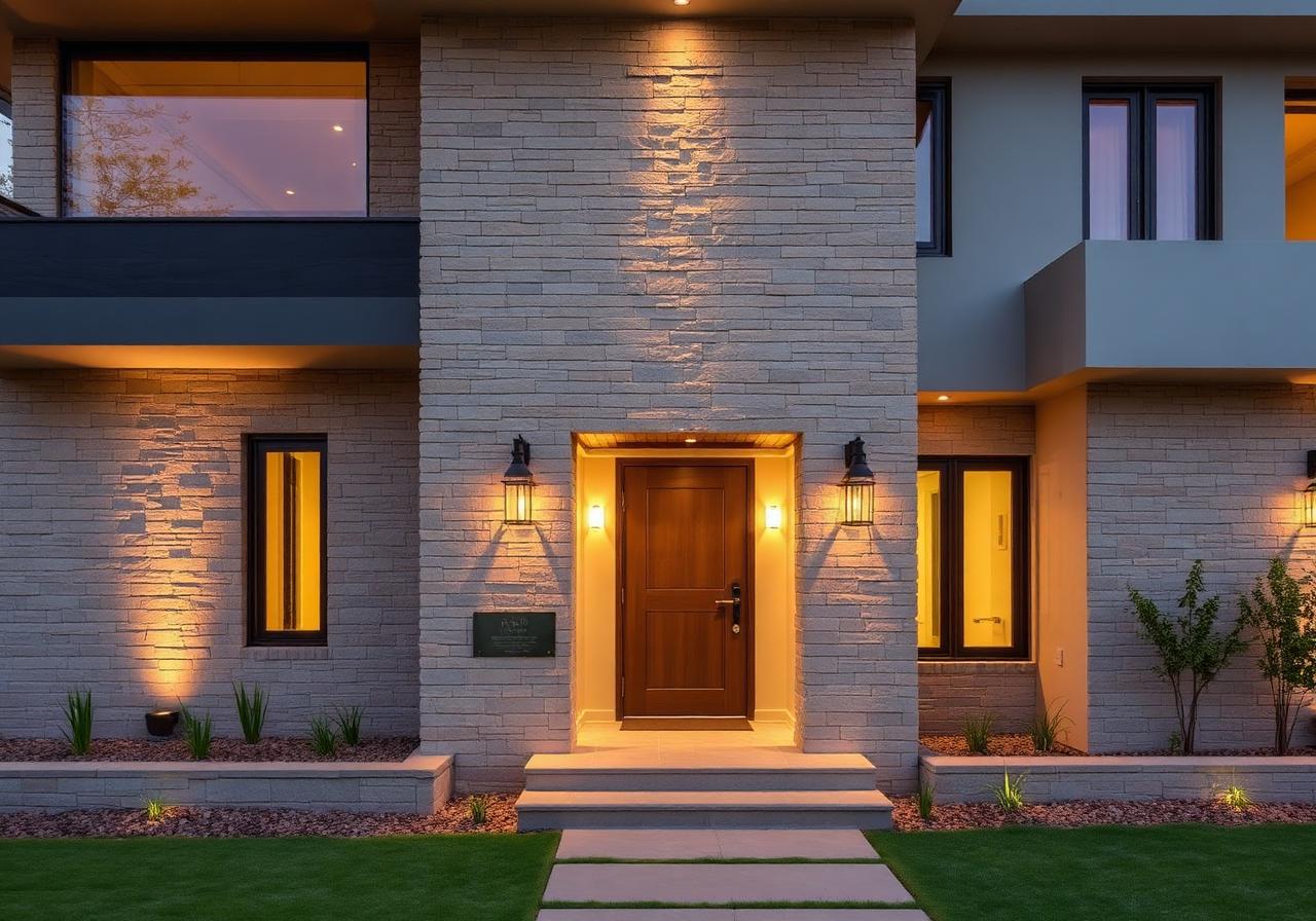 Stone Cladding project 3 in Visakhapatnam, Vizianagaram & Srikakulam by MM Interiors Vizag